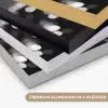 Bubbels - Proosten - Champagneglazen - Stadslichten Textielframe zwart klein -USP_kleurenNL