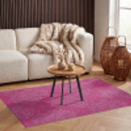 Pioenrozen - Energiek - Roze Vloerkleed Rechthoek klein 1091 -atmosphere_sfeer2_global