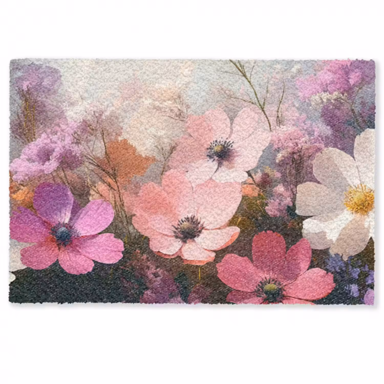 Fußmatte - Blumen - Bunt - Blühend