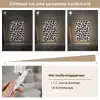 Dierenpatroon - Vlekken - Zwart - Wit Light Box met kabel (Tafellamp) klein 925 -USP_dimbaarNL