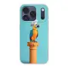 Papegaai - Koksmuts - Grappig - Vogel Telefoonhoesje iPhone 17 Pro klein -3d