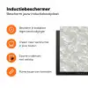 Parelmoerglans - Wit - Schelp Inductie beschermer vinyl 3mm klein 276 -zzzzzzz-td-ups