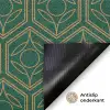 Geometrisch - Patroon - Groen Deurmat klein 898 -antislip_NL