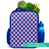 Blokjes - Blauw - Roze Kinderrugzak - Blauw middel -inhoud_NL
