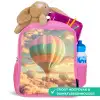 Pastel skyliner Kinderrugzak - Roze middel -inhoud_NL