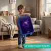 Kosmisch tentakelmonster Kinderkoffer - Blauw klein -sfeer2_NL