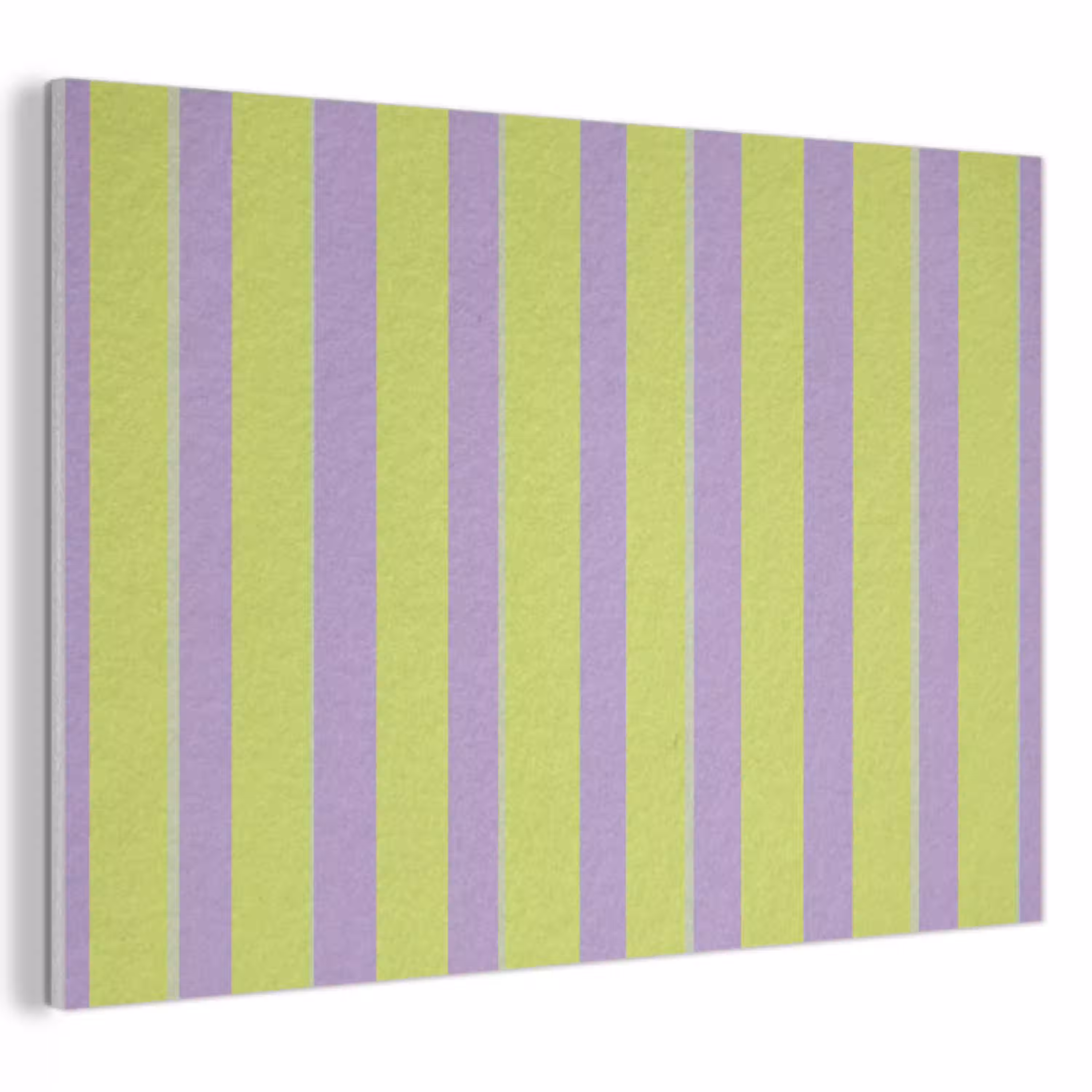 Strepen - Patroon - Groen PET vilt klein 837 -3d