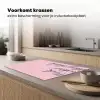 Fuck what they think - Roze - Minimalistisch Inductie beschermer vinyl 3mm klein -sfeer1