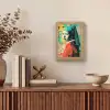 Klassiek - Pareloorbel - Streetartstijl - Kleurrijk Light Box met kabel (Tafellamp) klein -sfeer2