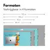Papegaai - Koksmuts - Quote - Neon Muismat XXL klein -sfeer5