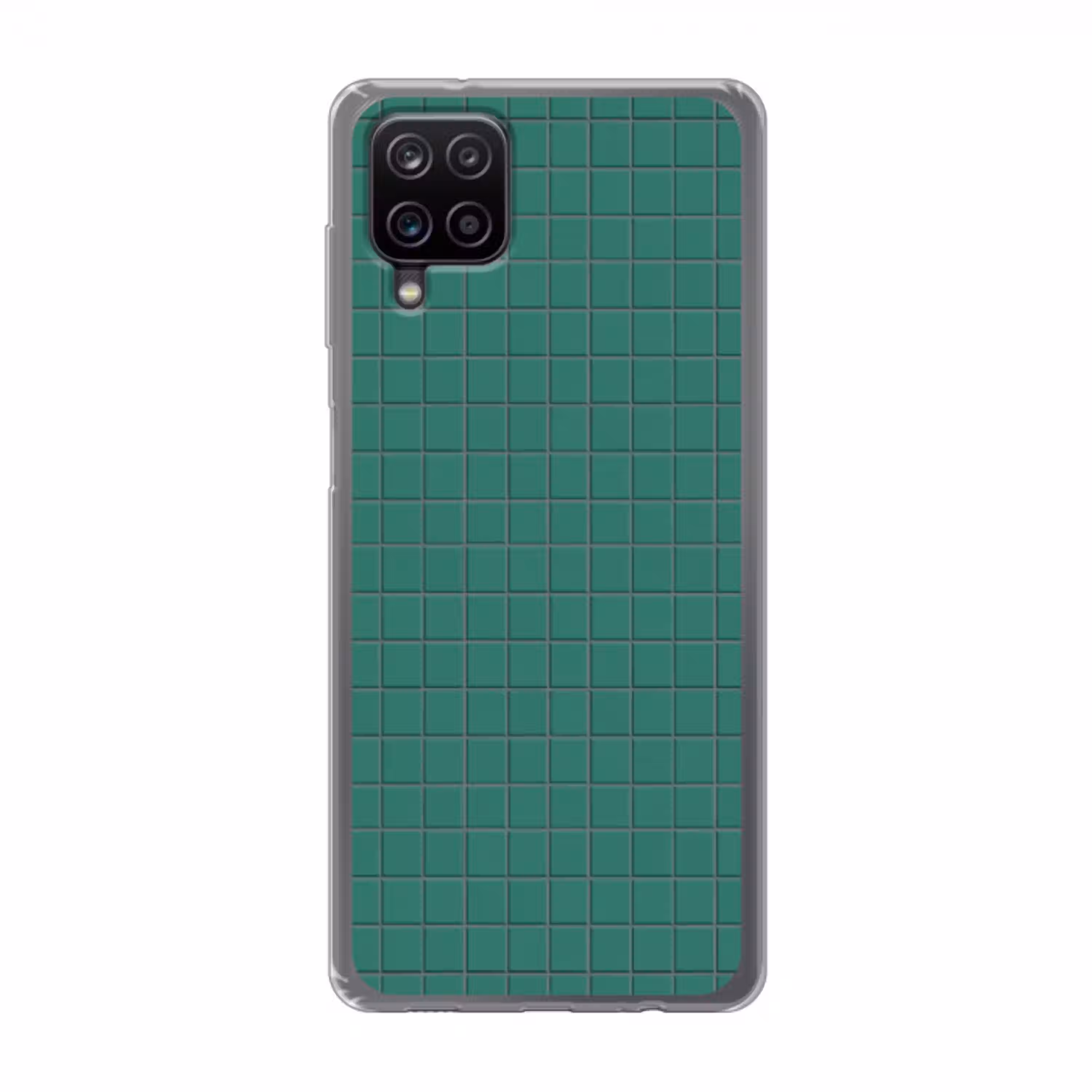 Patroon - Patroon - Smaragd Telefoonhoesje Samsung Galaxy A12 klein 372 -3d