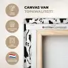 Vormen - Lijnen - Grafisch canvas 2cm xxl 828 -sfeer2