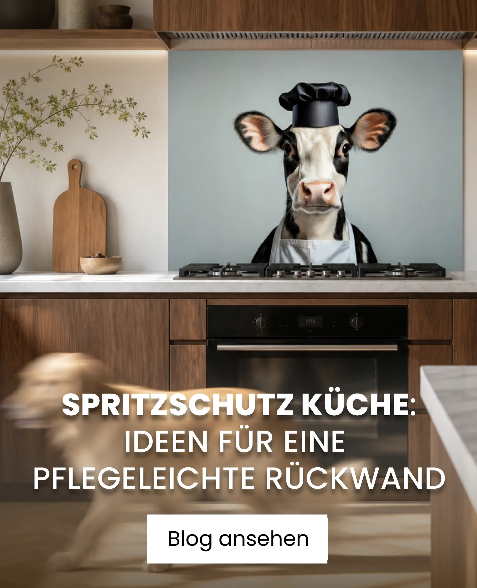 Spritzschutz Küche Ideen Kuh