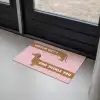 Quote - Pink - Dog Deurmat klein -sfeer2