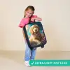 Goudkleurige puppy in het gras Kinderkoffer - Zwart klein -sfeer2_UK