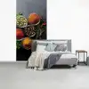 Glazen - Bakjes - Blaadjes - Kruiden fotobehang vinyl groot -slaapkamer