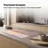 Strand - Branding - Wolken Inductie beschermer vinyl 3mm klein -sfeer1