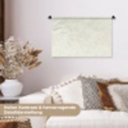 Textuur - Abstract - Beige Wandkleed katoen klein 269 -tsfeer1_DE