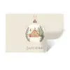 Quote - Winter - Kerst - Beige - Kerstbal Muursticker klein -3d