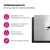 Minimalistisch - Silhouet - Zwart - Vliegtuig Inductie beschermer vinyl 3mm middel -zzzzzzz-lf-ups