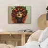 Vrouw - Aardbeien - Kroon PET vilt klein -sfeer3