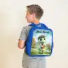 Golf - Dino - Groen Kinderrugzak - Blauw middel -sfeer2