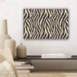 Zebra - Print - Klassiek - Zwart canvas 2cm klein 34 -sfeer6