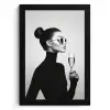 Vrouw - Champagne - Modern KitchenYeah - Keuken - Fotolijst klein -3d