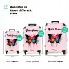Vlinderverf NBS - Handbagage koffer - Kinderen Unisex middel zzzzzzVergelijking_3EN