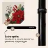 Kerststuk - Poinsettia - Dennenappels - Rood Inductie beschermer vinyl 3mm middel -zzzzzzz-induclip_NL