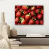 Aardbei - Fruit - Rood canvas 2cm klein -sfeer6