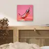 Peper - Disco - Rood - Glitter aluminium wit klein -sfeer3