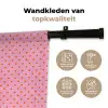Yes fun - Groen - Roze - Stippen Wandkleed katoen klein -sfeer2