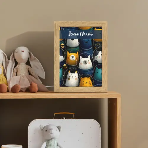 Dieren - Ruimtepakken - Sterren Light Box met kabel (Kinderlampje) klein -sfeer2_kind