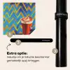 Mok - Koffie - Zigzag - Slagroom Inductie beschermer vinyl 3mm middel -zzzzzzz-induclip_NL