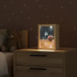 Basketbal - Arena - Sport Light Box met kabel (Kinderlampje) klein -sfeer1_kind