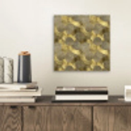 Modern - Geometrisch - Goud aluminium wit klein 46 -sfeer1