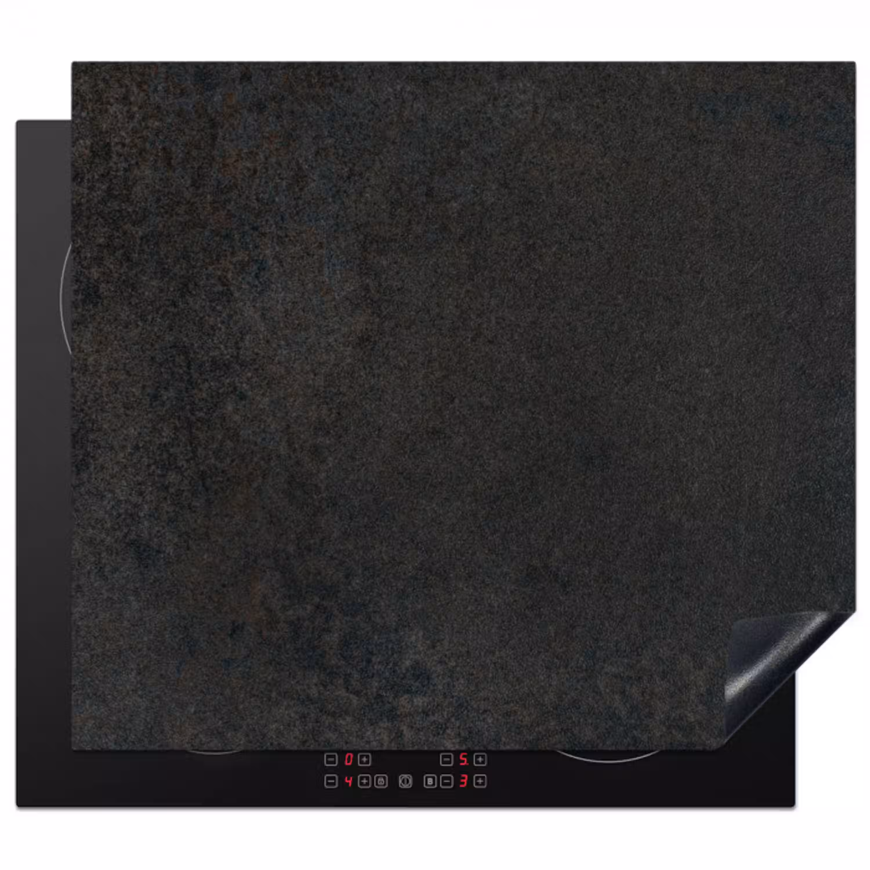 Eeuwenoude Betonpatina Inductie beschermer vinyl 3mm middel -3d
