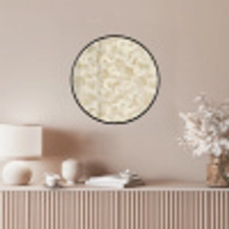 Abstract - Lijnen - Beige Fotolijst rond zonder passe partout klein 856 -sfeer3