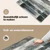 Vintage - Patroon - Hout Inductie beschemer met haakjes klein 777 -ky-schoon-nl