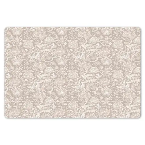 Bloemenprint - Grijs - Crème Placemat vinyl groot 368 -zzsfeer1_Kitchenyeah-website