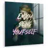 Vrouw - Roos - Quote plexiglas 5mm klein -zzzproduct_nieuw