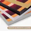 Abstract - Landschap - Golven Textielframe zwart klein -USP_kleurenNL