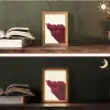 you go girl - 3D - Rood Light Box met kabel (Tafellamp) klein -sfeer3