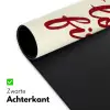 Don't lose your fire - Rood - Wit - Minimalistisch Muismat XXL klein -sfeer2