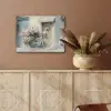 Fiets - Pastelkleuren - Bloemen PET vilt klein -sfeer4
