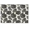 Modern - Monstera - Zwart Deurmat klein 898 -zkaufland3d