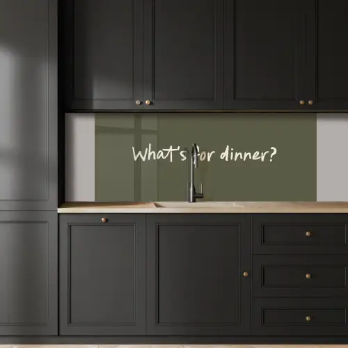 Whats for dinner? keuken achterwand 2 middel -sfeer1