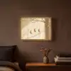 Beige - Paastak - Eieren Light Box met batterij (Wandlamp) middel -sfeer4