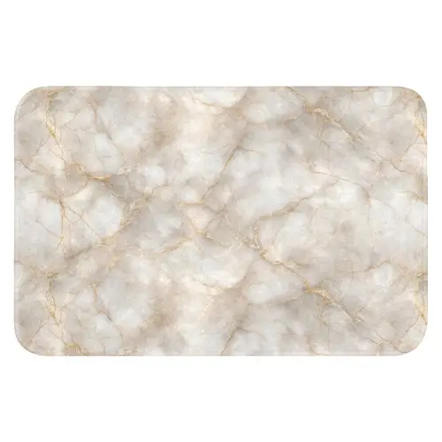 Zandkleurig - Marmer - Natuursteen WCmat klein 1009 -3d